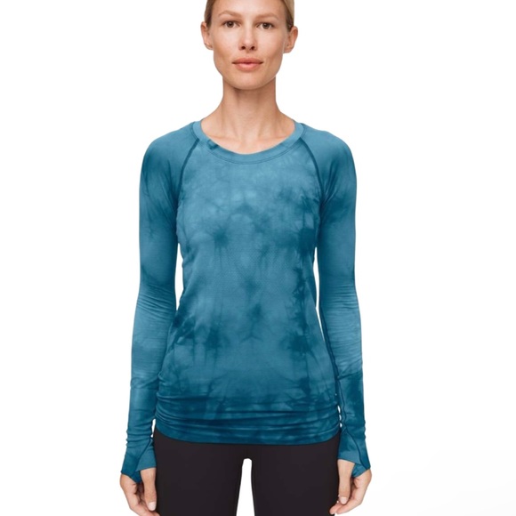 Lululemon Blue swiftly tech long sleeve size 4⭐️ - Picture 9 of 13